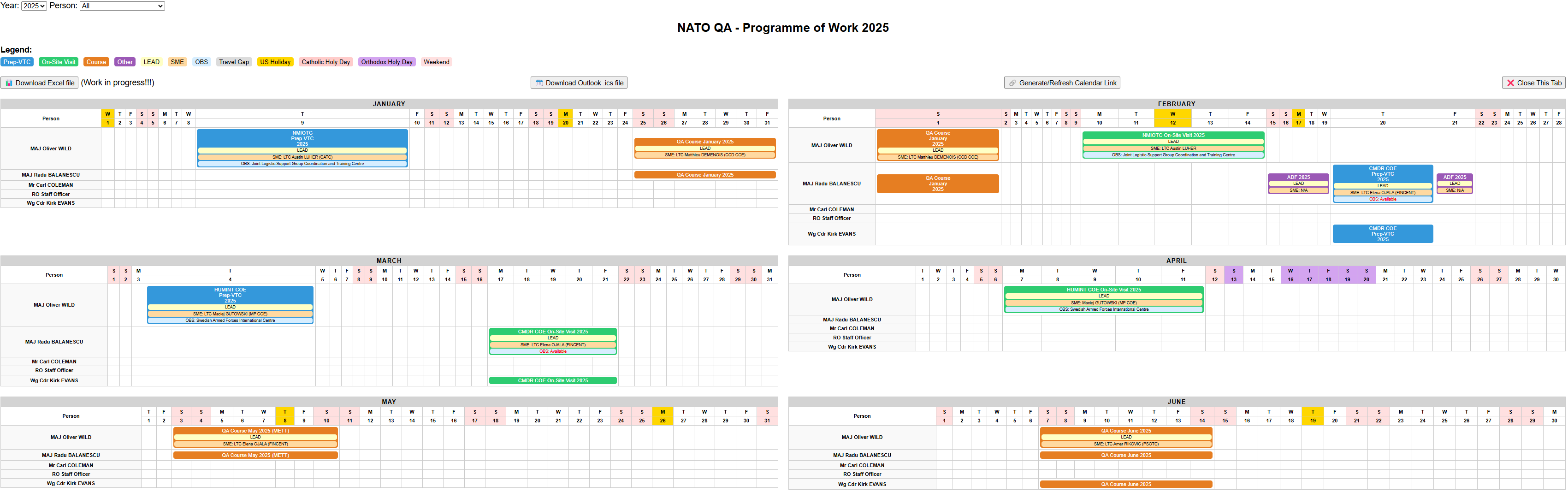 Screenshot 2 - New calendar features