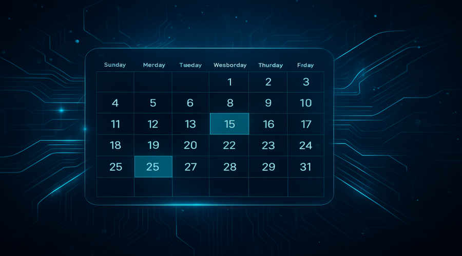 New calendar features - QA POW