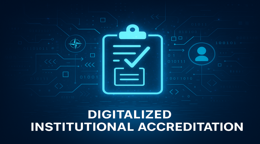 Digitalized institutional accreditation cover photo