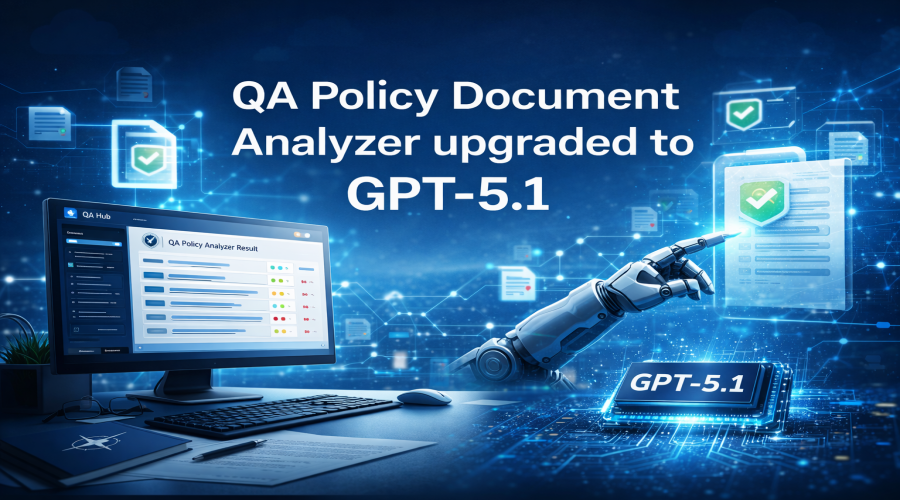 AI QA Policy Document Analyzer upgraded to GPT 5.1