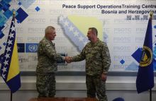 LTC Damir Alibasic takes over the command of PSOTC