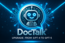 DocTalk gpt-4 to 5 upgrade cover image